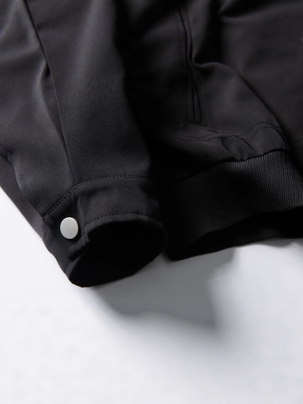 Autumn Retro Simple Zipper Stand Collar Coat