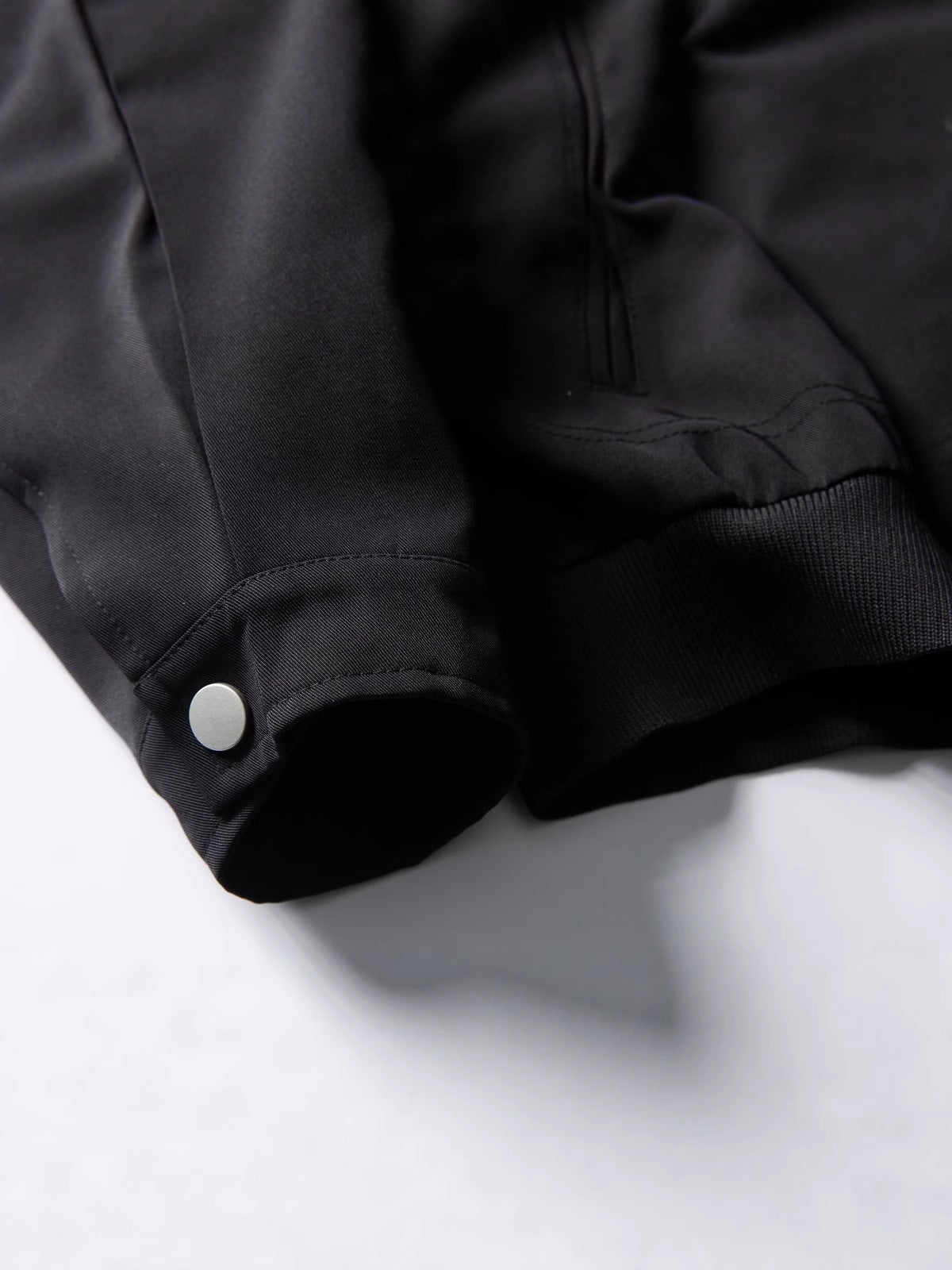 Autumn Retro Simple Zipper Stand Collar Coat