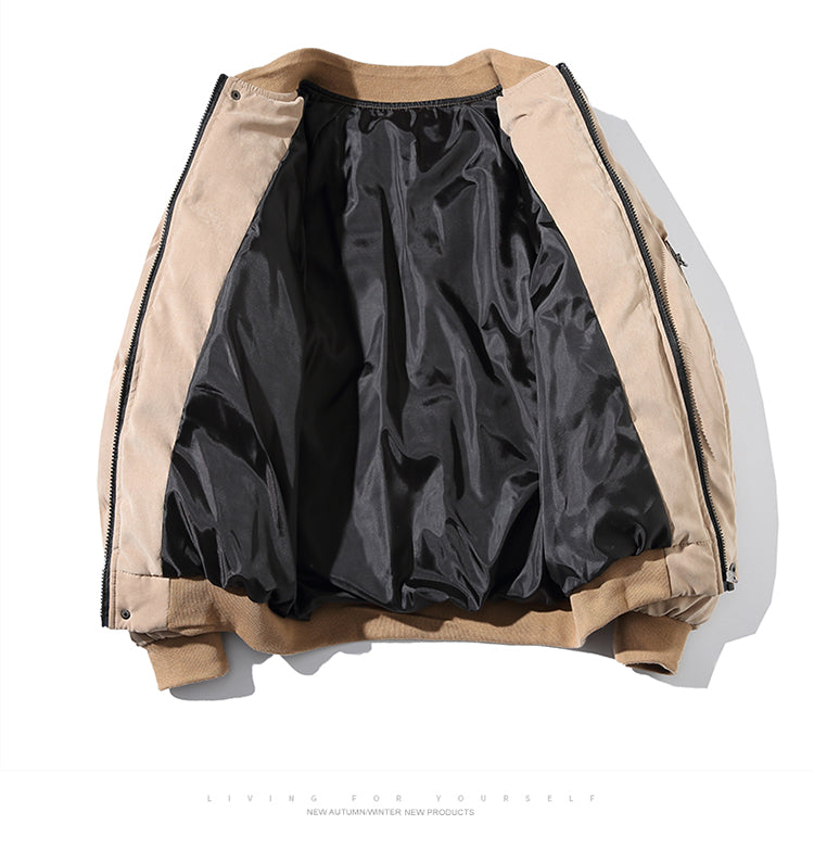 Casual stand-collar baseball uniform