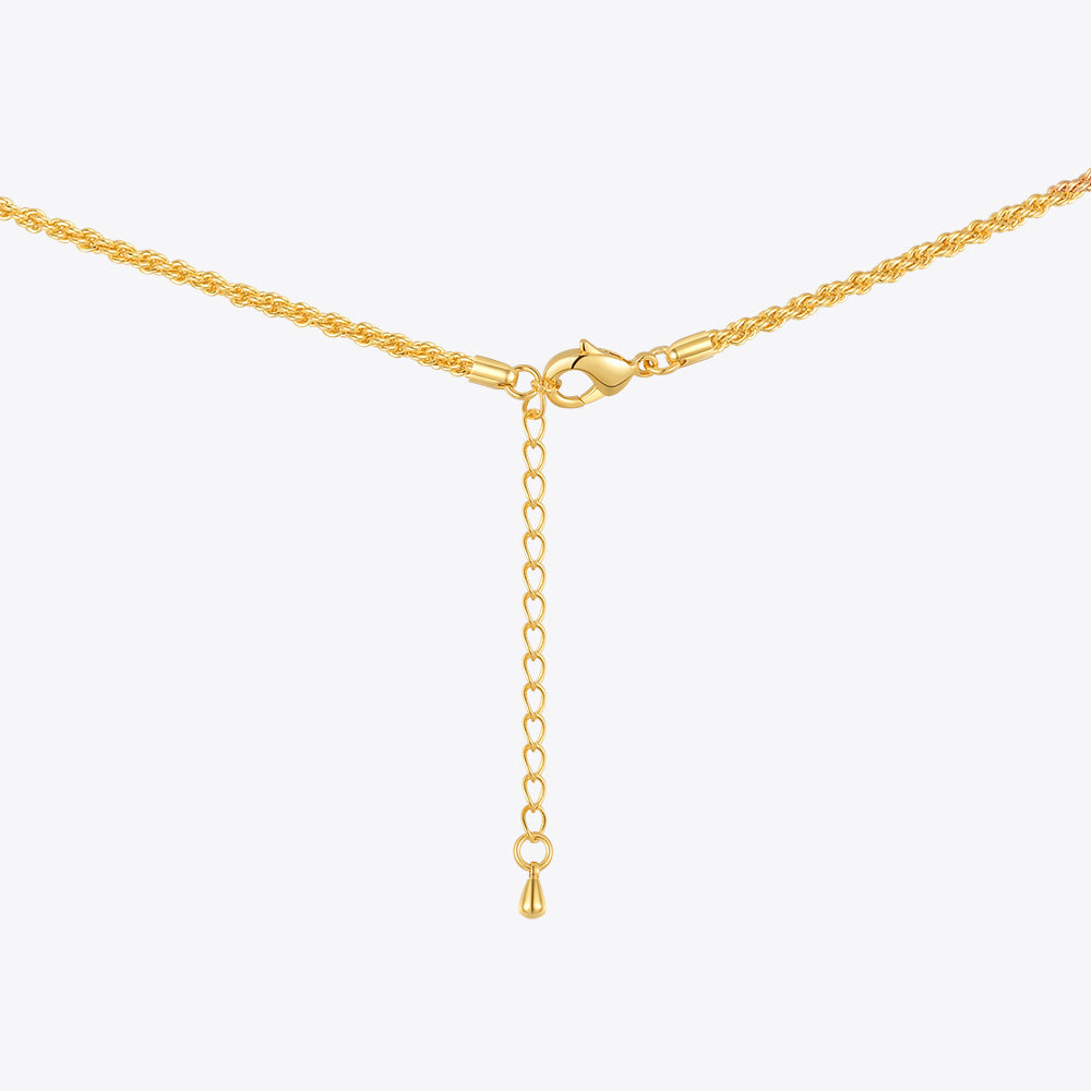 Match Personality Pendant Minimalist Ins Twist Necklace