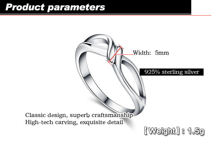 925 sterling silver ring female models