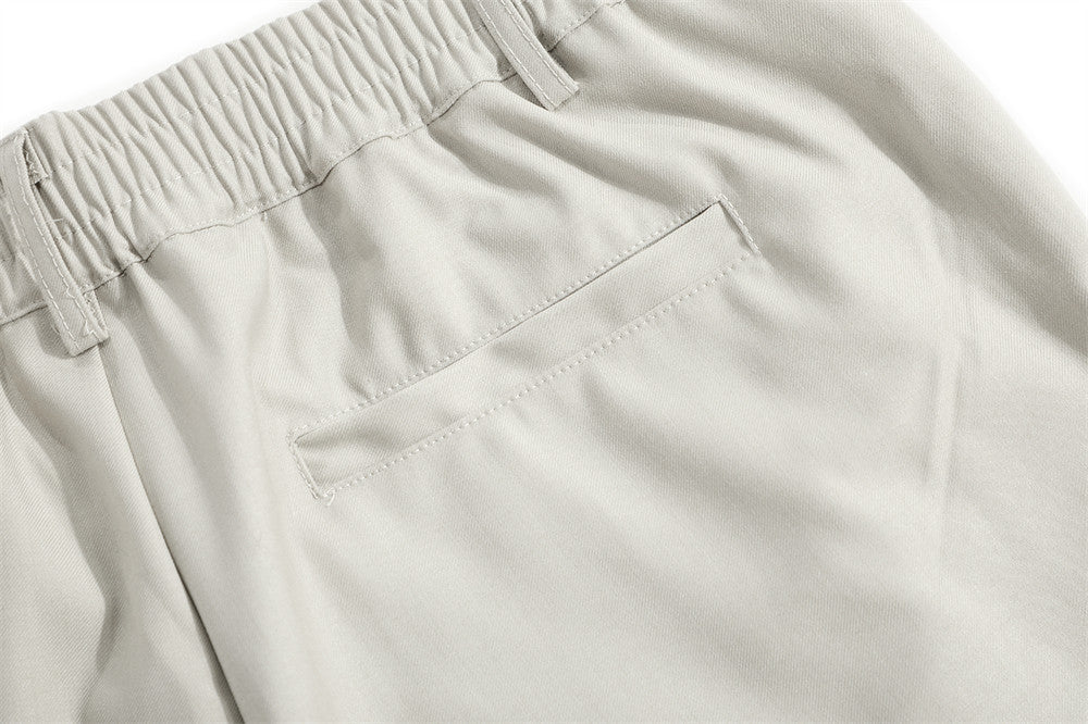 Bootcut Trousers Men's Trousers Loose Split Stitching