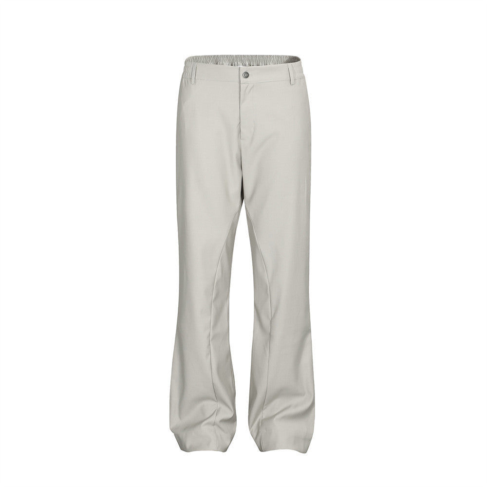 Bootcut Trousers Men's Trousers Loose Split Stitching