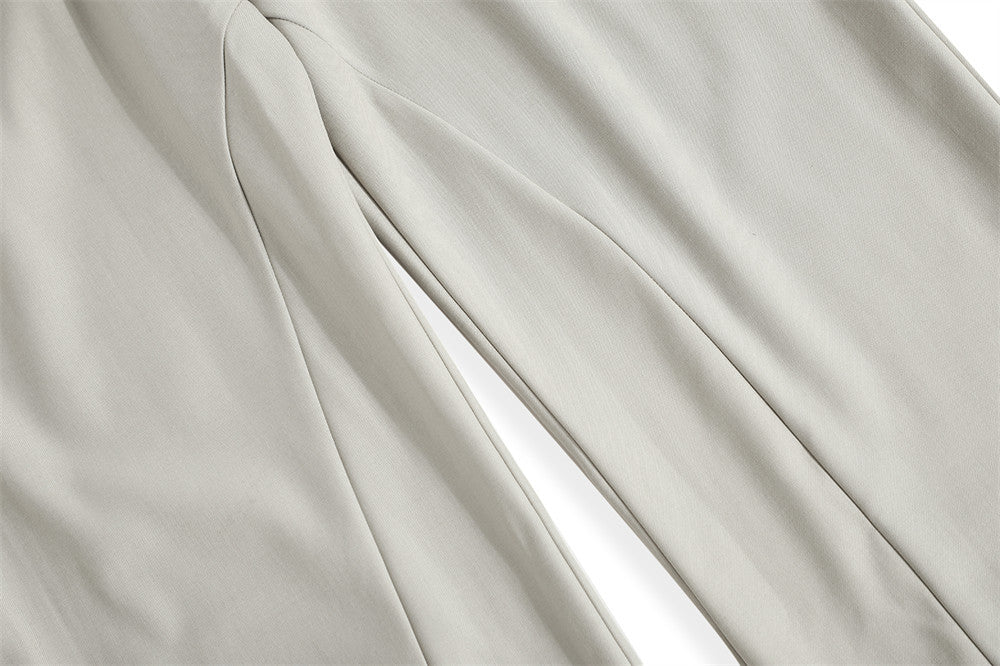 Bootcut Trousers Men's Trousers Loose Split Stitching