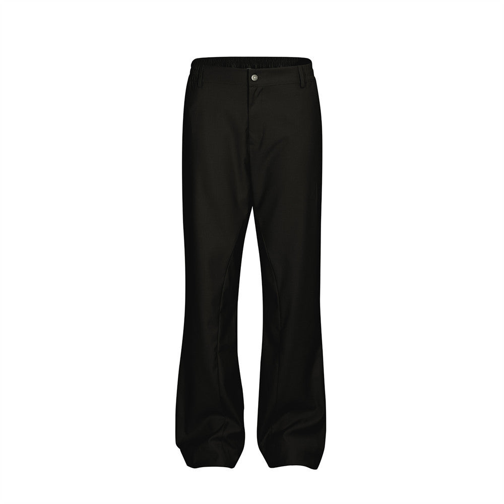 Bootcut Trousers Men's Trousers Loose Split Stitching